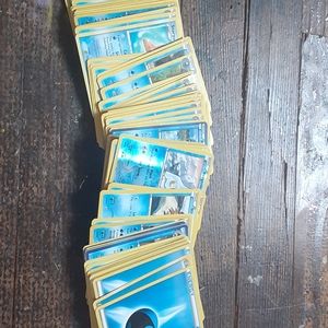 91 Blue pokemon cards